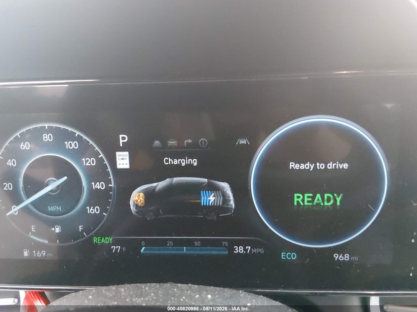 2025 HYUNDAI ELANTRA HYBRID auction photo 7