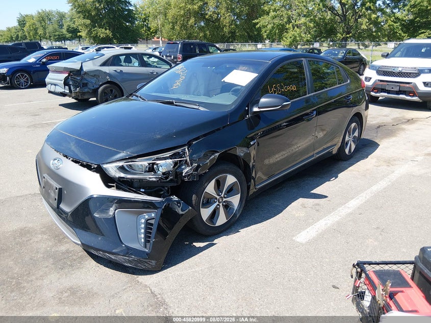 Vin: kmhc75lh3ku045657, lot: 46319880, hyundai ioniq electric 20192