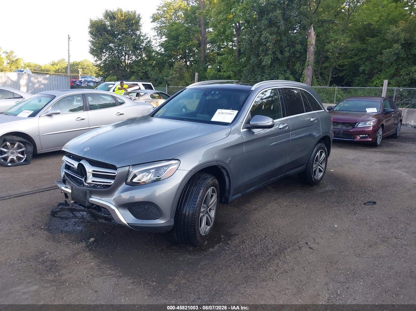 Vin: wdc0g4kb7kv131539, lot: 46319884, mercedes-benz glc 300 4matic 20192