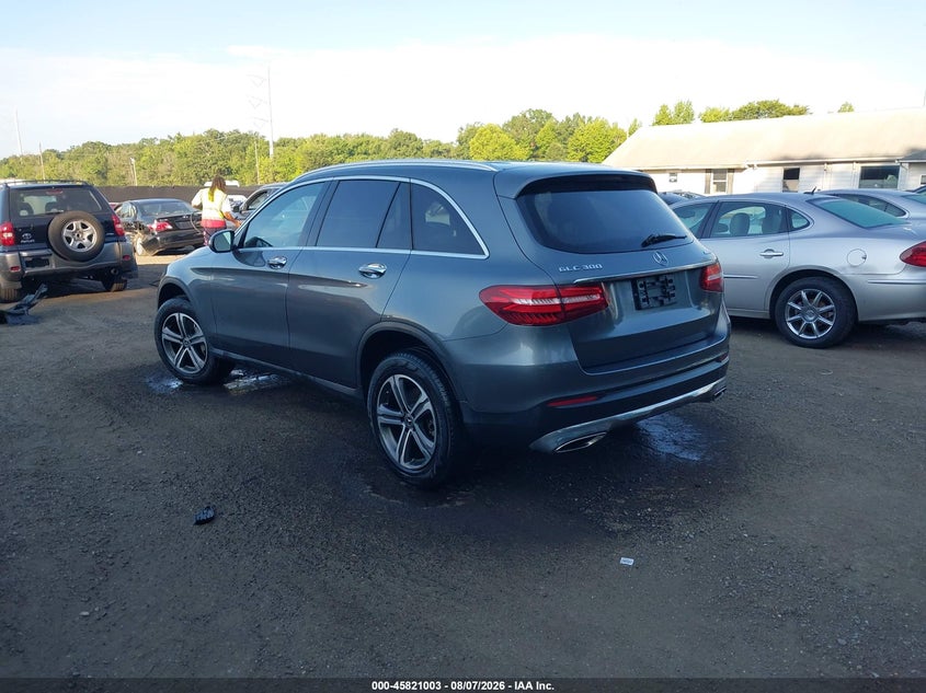 Vin: wdc0g4kb7kv131539, lot: 46319884, mercedes-benz glc 300 4matic 20193