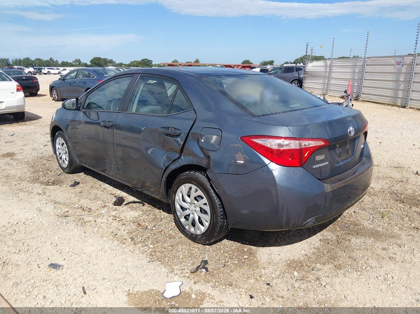 Vin: 5yfburhe1hp732012, lot: 46319892, toyota corolla le 20173