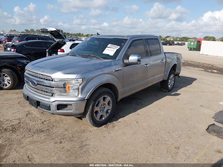 Vin: 1ftew1c47lfa38559, lot: 46319905, ford f-150 lariat 20202