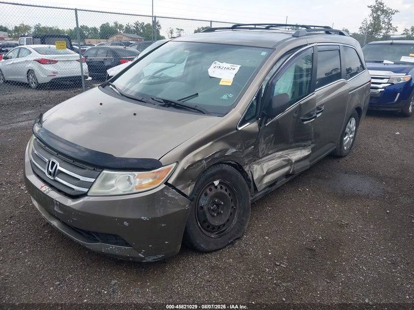 2012 HONDA ODYSSEY VAN 3.5L V-6 VVT, 248HP