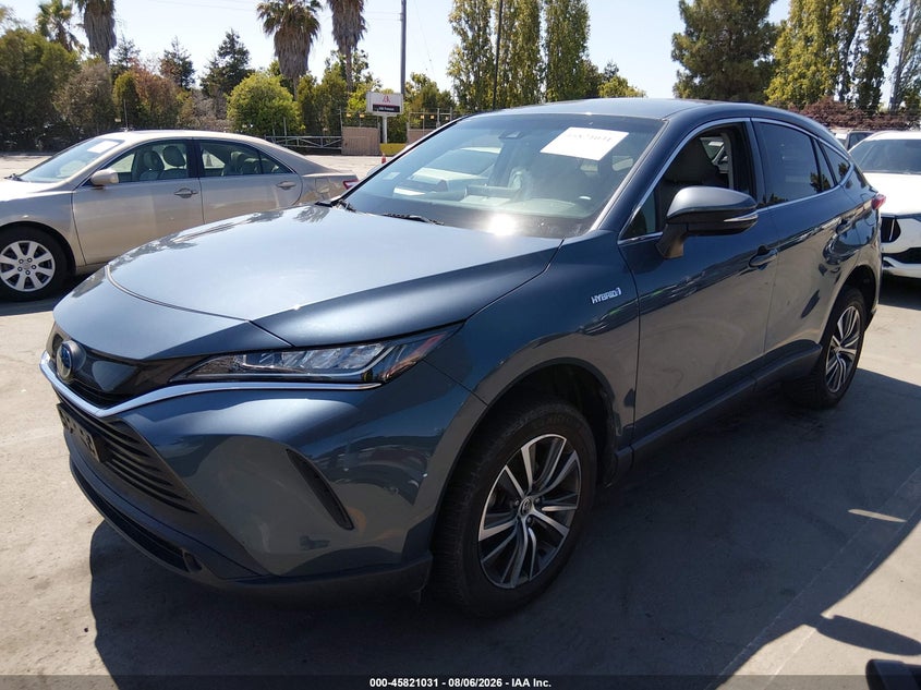Vin: jteaaaah0mj014679, lot: 46319912, toyota venza le 20212