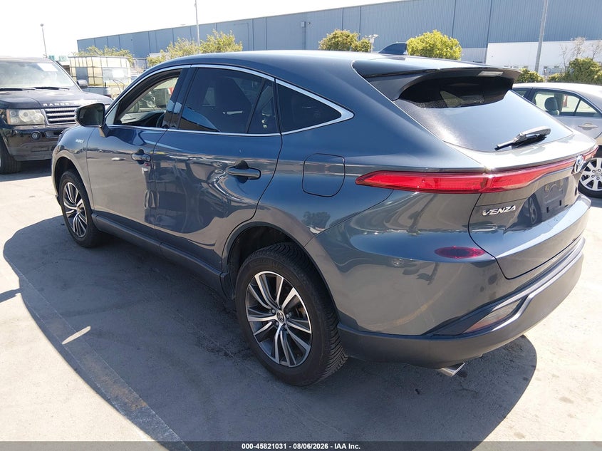 Vin: jteaaaah0mj014679, lot: 46319912, toyota venza le 20213