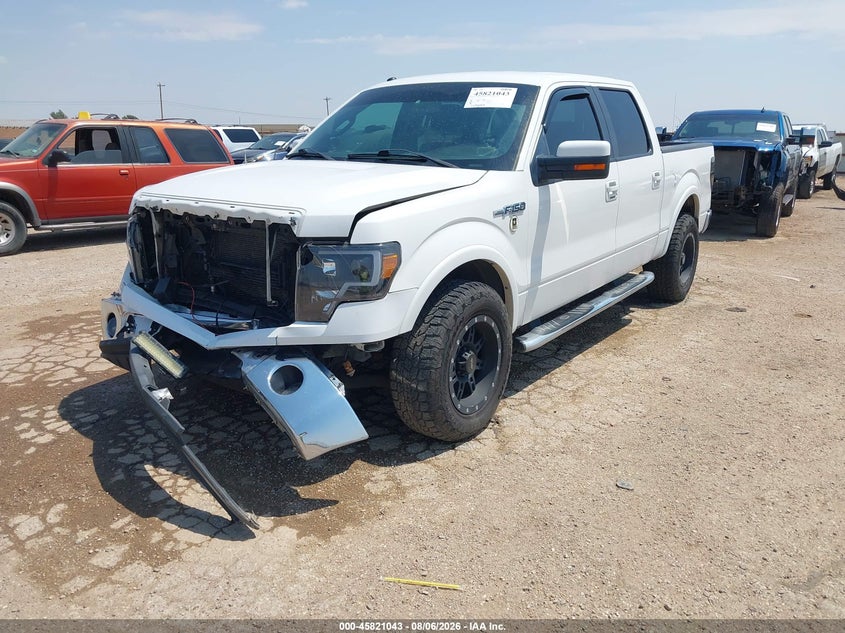 Vin: 1ftfw1cv1afd90787, lot: 46319924, ford f-150 lariat 20102