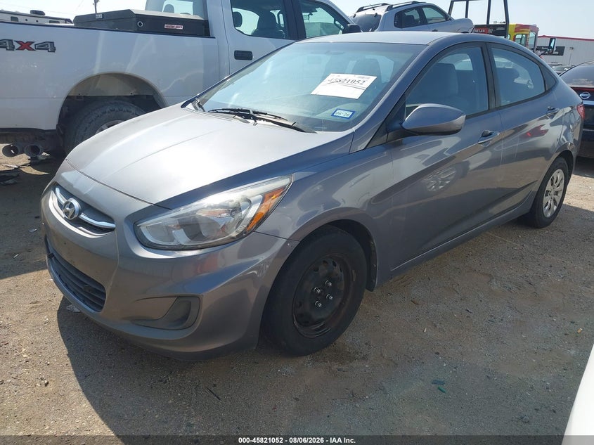Vin: kmhct4ae3gu124333, lot: 46319933, hyundai accent se 20162