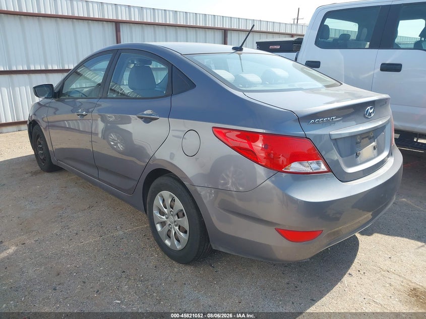 Vin: kmhct4ae3gu124333, lot: 46319933, hyundai accent se 20163