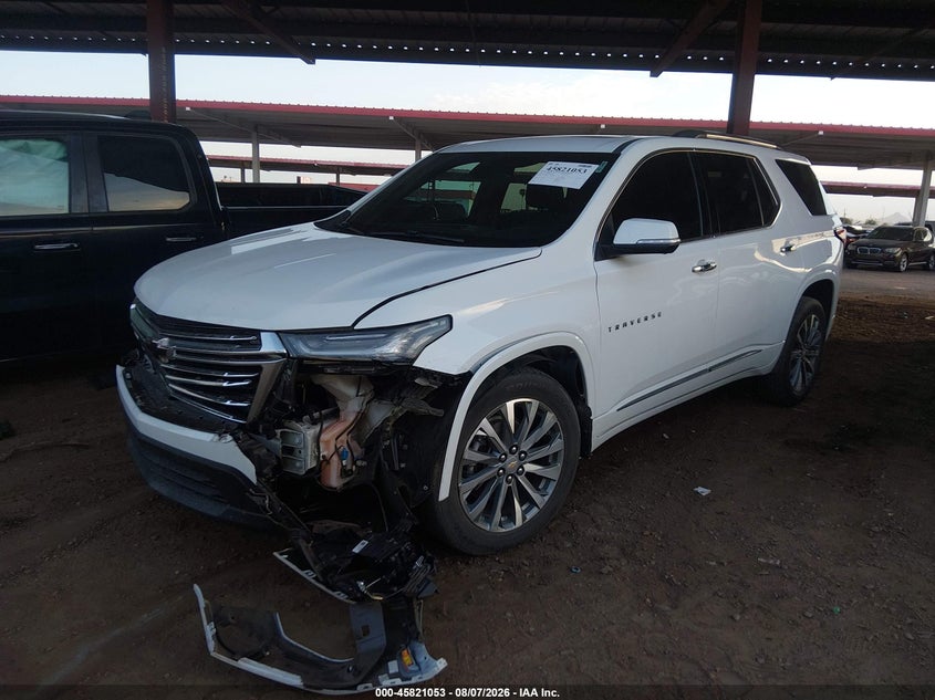 Vin: 1gnerkkw8pj308277, lot: 46319934, chevrolet traverse fwd premier 20232