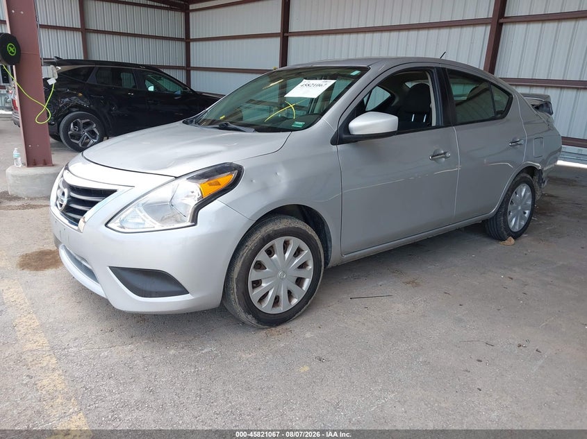 Vin: 3n1cn7ap6jl834283, lot: 46319948, nissan versa 1.6 sv 20182