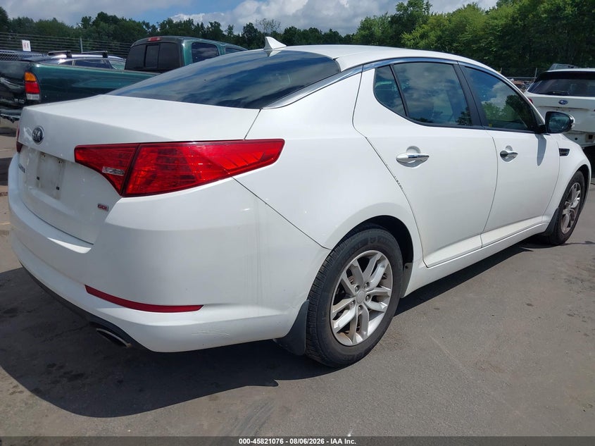 Vin: knagm4a75d5357833, lot: 46319957, kia optima lx 20134