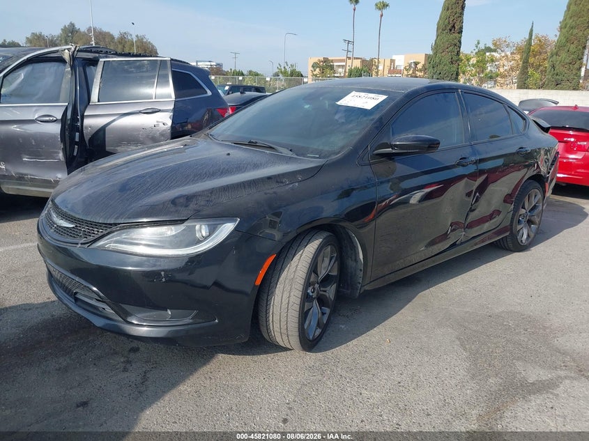 Vin: 1c3cccbg4fn706341, lot: 46319961, chrysler 200 s 20152