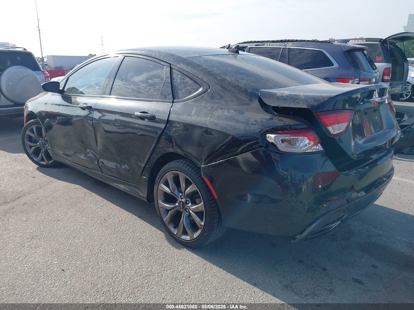 Vin: 1c3cccbg4fn706341, lot: 46319961, chrysler 200 s 20153