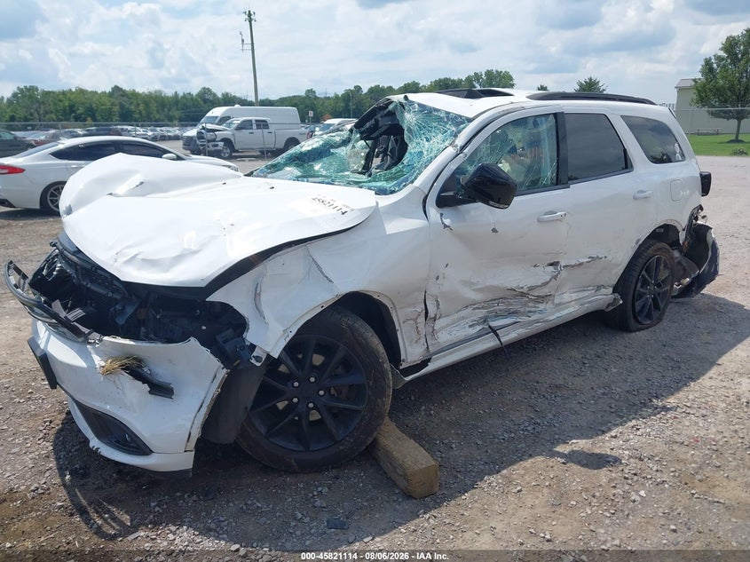 Vin: 1c4rdjdg6jc445187, lot: 46319995, dodge durango gt awd 20182