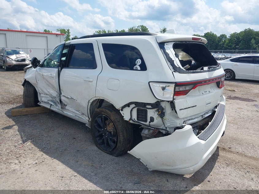 Vin: 1c4rdjdg6jc445187, lot: 46319995, dodge durango gt awd 20183