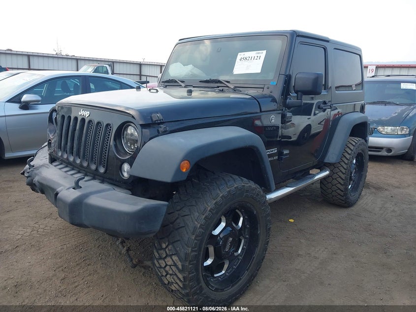 Vin: 1c4ajwag0el285899, lot: 46320002, jeep wrangler sport 20142