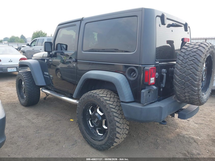 Vin: 1c4ajwag0el285899, lot: 46320002, jeep wrangler sport 20143