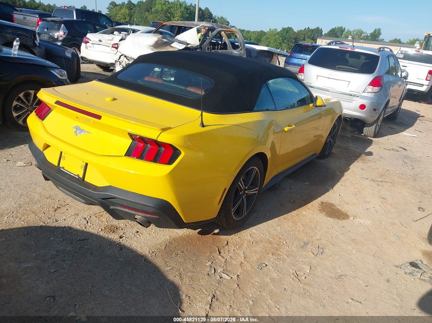 Vin: 1fagp8uh2r5119957, lot: 46320010, ford mustang ecoboost premium 20244