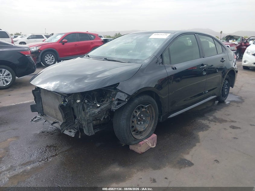 Vin: jtdeprae6lj094321, lot: 46320015, toyota corolla le 20202