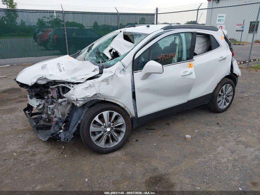 Vin: kl4cjasb4lb325557, lot: 46320026, buick encore fwd preferred 20202