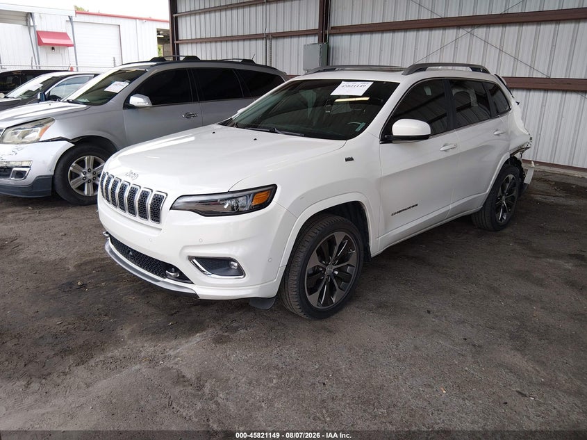 Vin: 1c4pjljn3kd148372, lot: 46320030, jeep cherokee overland fwd 20192
