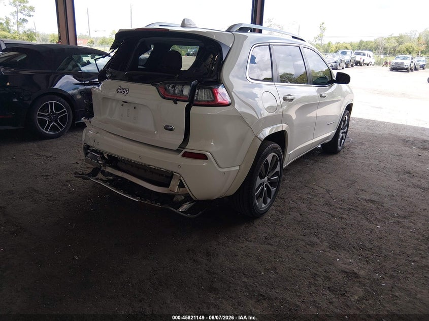 Vin: 1c4pjljn3kd148372, lot: 46320030, jeep cherokee overland fwd 20194