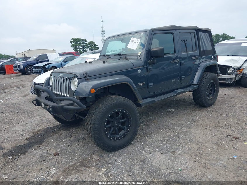 Vin: 1c4bjweg9gl194406, lot: 46320042, jeep wrangler unlimited sahara 20162