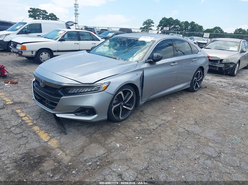 Vin: 1hgcv3f27na004333, lot: 46320055, honda accord hybrid sport 20222