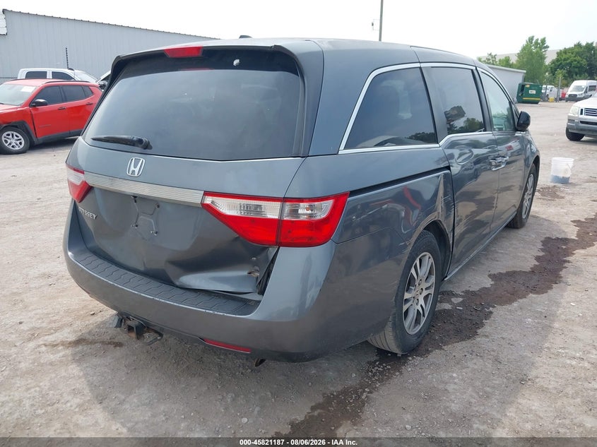 Vin: 5fnrl5h69bb008204, lot: 46320067, honda odyssey ex-l 20114