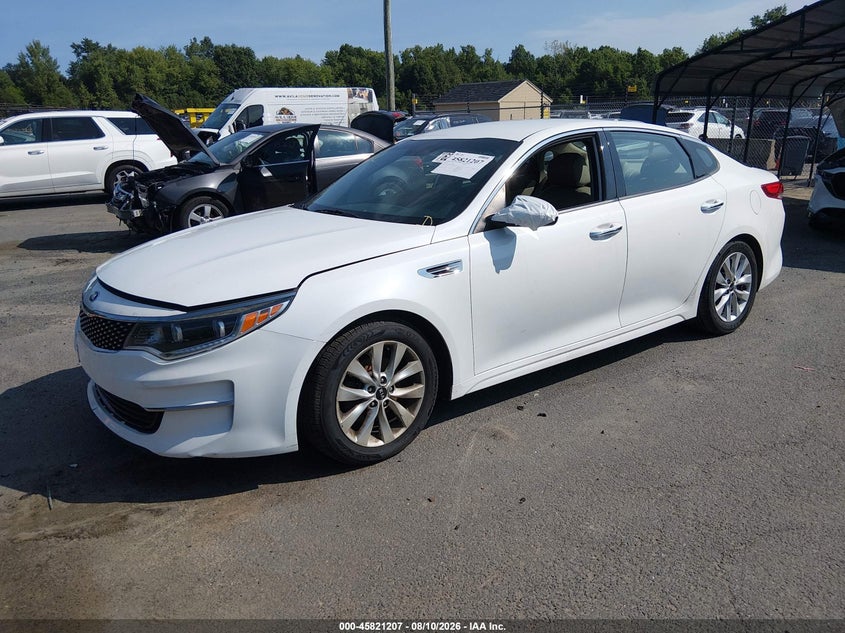 Vin: 5xxgu4l36gg107871, lot: 46320088, kia optima ex 20162
