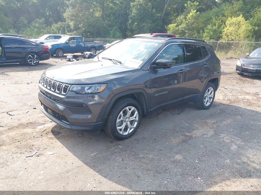 Vin: 3c4njdbn2rt166670, lot: 46320101, jeep compass latitude 4x4 20242