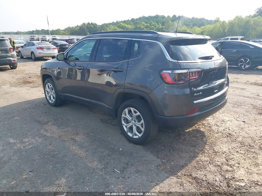 Vin: 3c4njdbn2rt166670, lot: 46320101, jeep compass latitude 4x4 20243