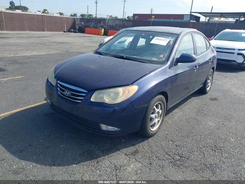 Vin: kmhdu4ad0au037831, lot: 46320109, hyundai elantra gls 20102