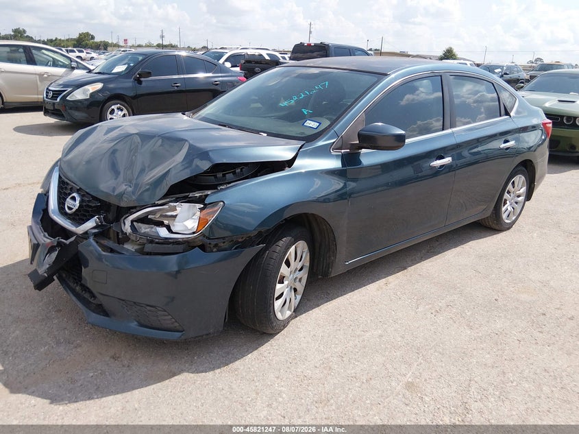 2016 Nissan Sentra, Обычный износ, IAAI, VIN 3N1AB7AP3GY215555 — фото 2
