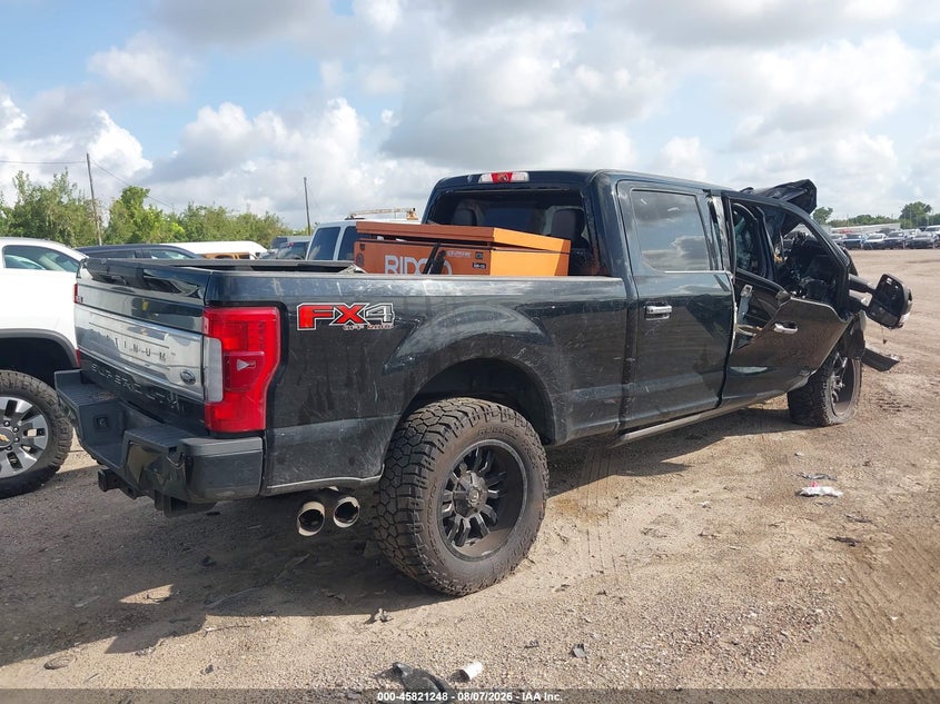 Vin: 1ft7w2bt2hee69959, lot: 46320130, ford f-250 platinum 20174
