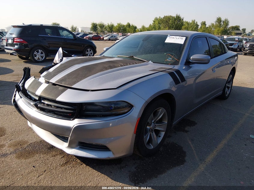 Vin: 2c3cdxhg0gh132181, lot: 46320151, dodge charger sxt 20162