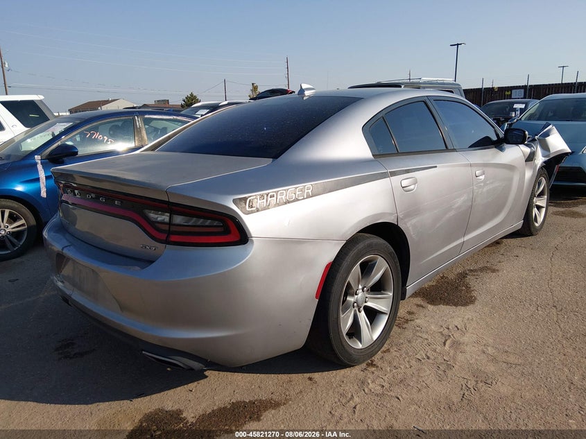 Vin: 2c3cdxhg0gh132181, lot: 46320151, dodge charger sxt 20164