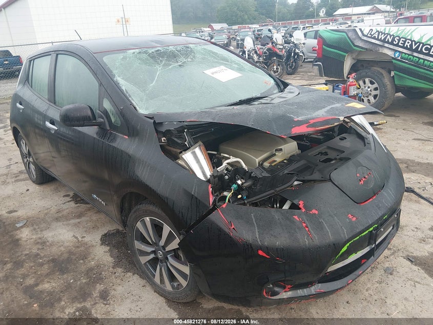 2016 NISSAN LEAF auction photo 1