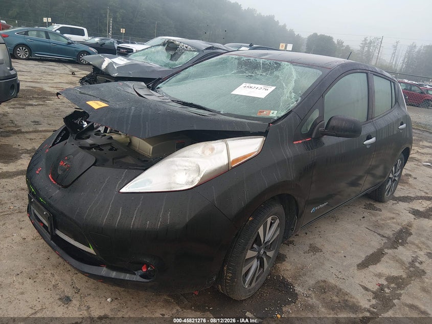 2016 NISSAN LEAF auction photo 2