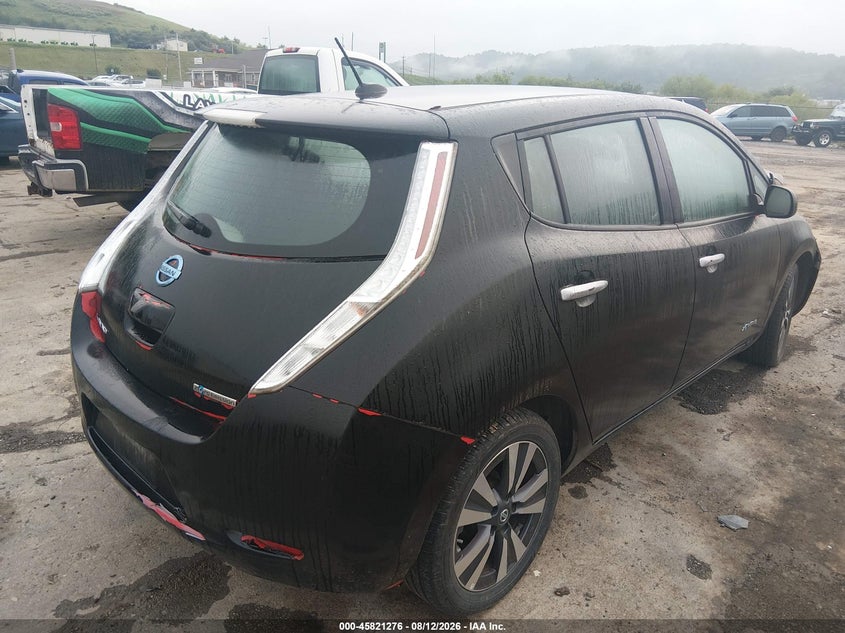 2016 NISSAN LEAF auction photo 4