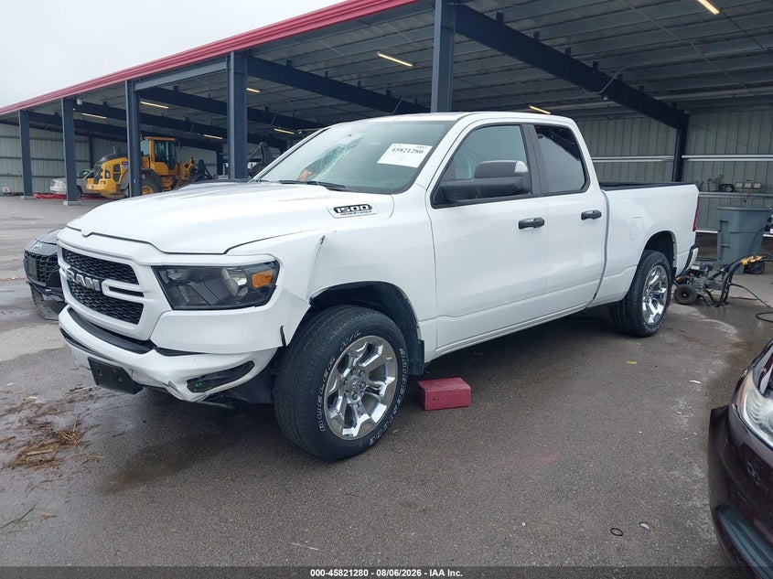Vin: 1c6srfct3rn154474, lot: 46320161, ram 1500 tradesman  4x4 6'4 box 20242