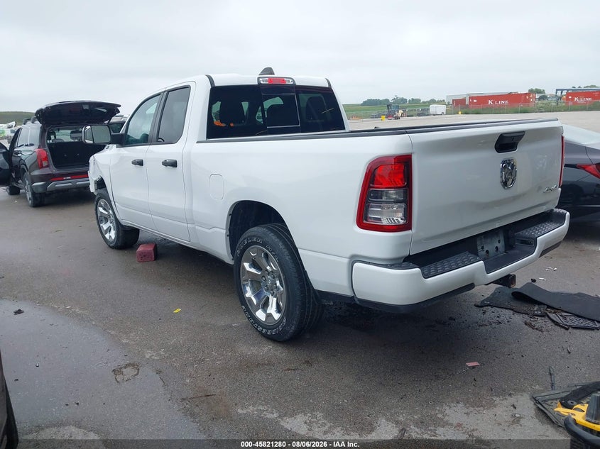 Vin: 1c6srfct3rn154474, lot: 46320161, ram 1500 tradesman  4x4 6'4 box 20243