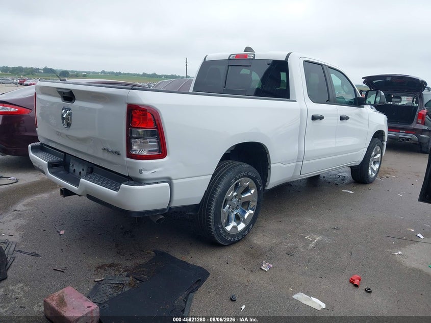 Vin: 1c6srfct3rn154474, lot: 46320161, ram 1500 tradesman  4x4 6'4 box 20244
