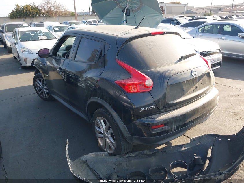 Vin: jn8af5mr7dt214677, lot: 46320166, nissan juke s 20133