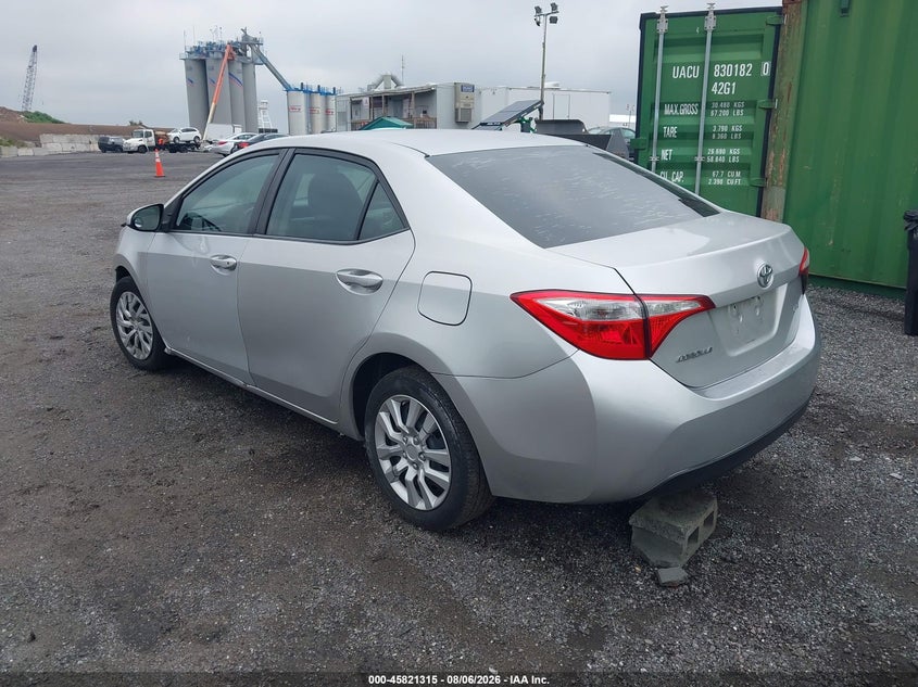Vin: 5yfburhe1fp297859, lot: 46320196, toyota corolla le 20153