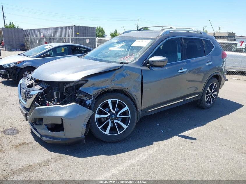 Vin: jn8at2mv4jw325301, lot: 46320197, nissan rogue sl 20182