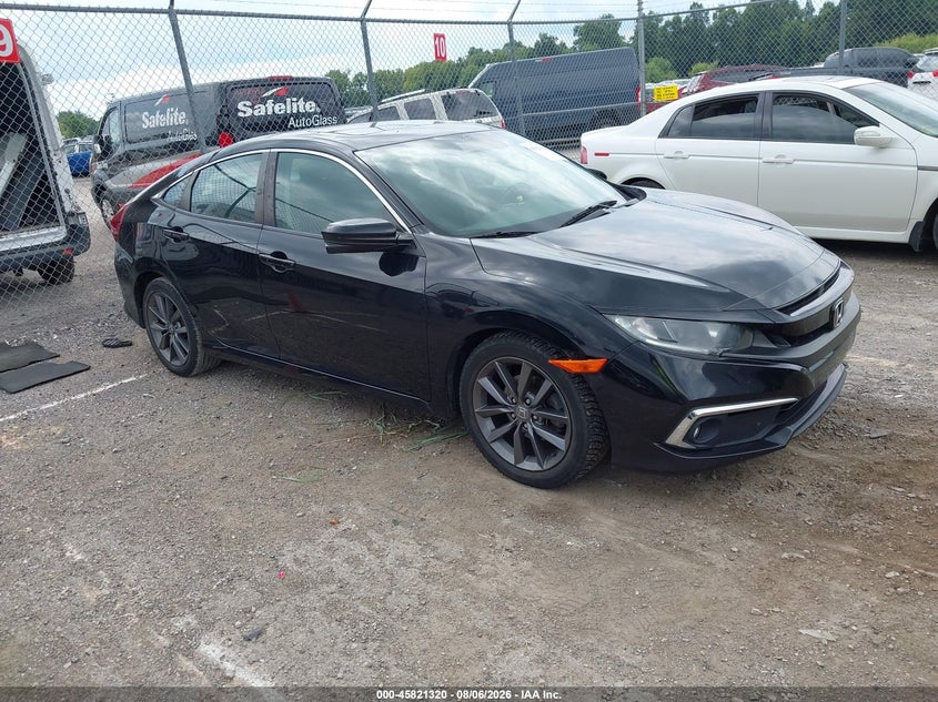 Vin: 19xfc1f3xle010555, lot: 46320201, honda civic ex 2020 img_1