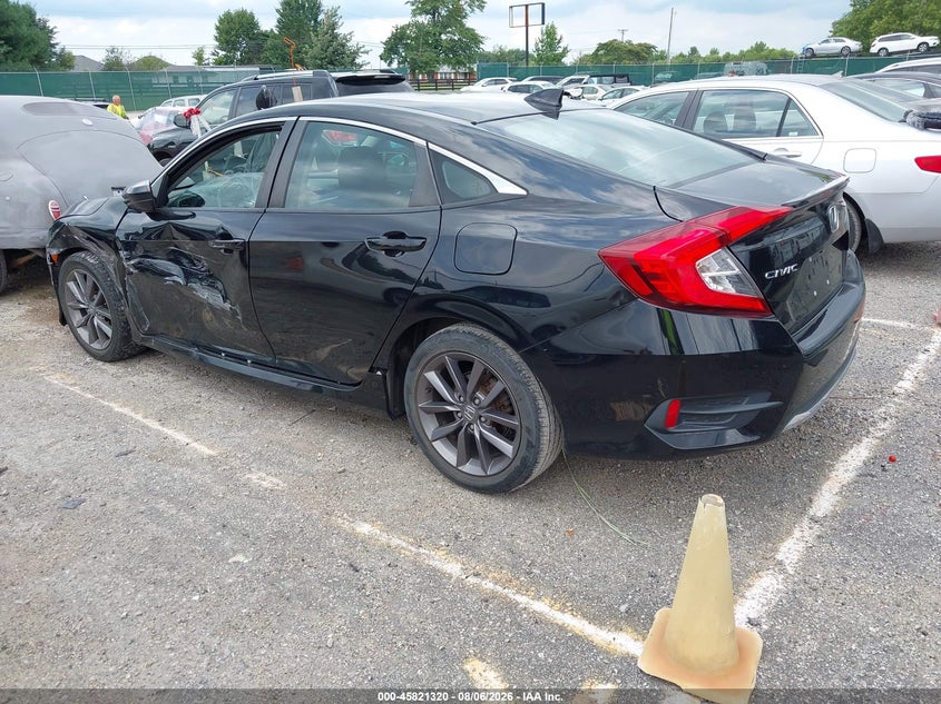 Vin: 19xfc1f3xle010555, lot: 46320201, honda civic ex 20203