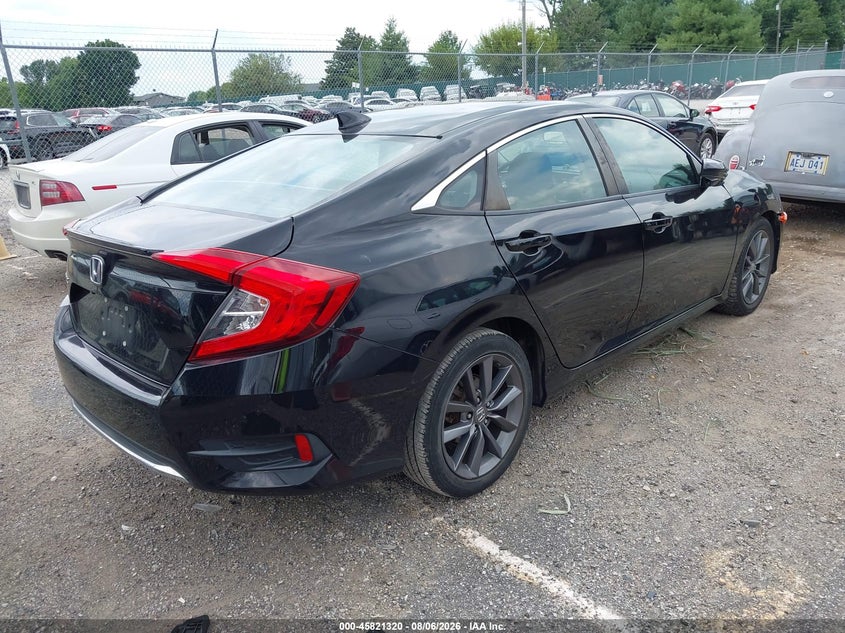 Vin: 19xfc1f3xle010555, lot: 46320201, honda civic ex 20204