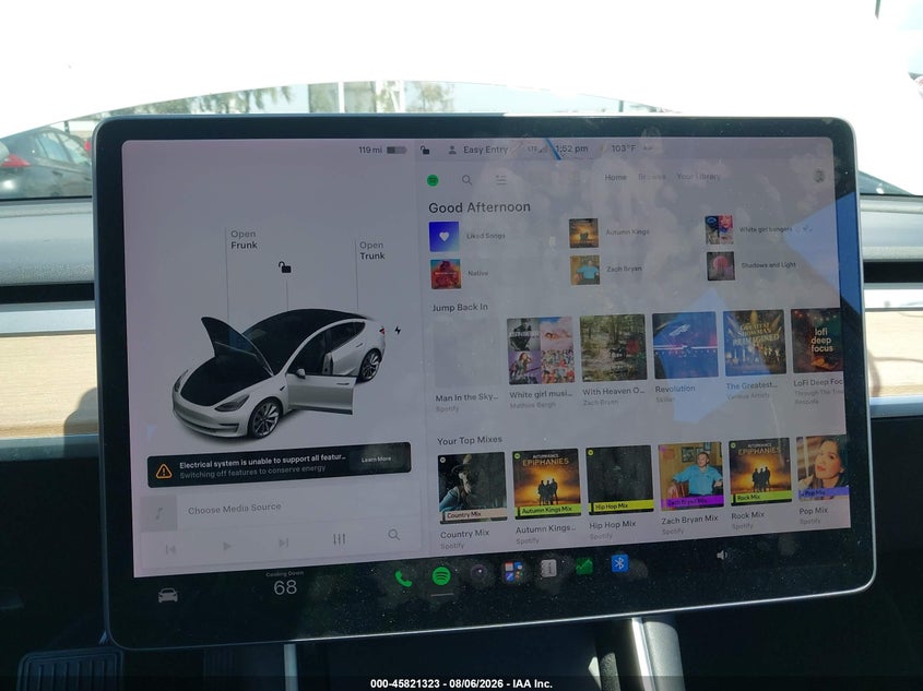 TESLA MODEL 3 2019 VIN 5YJ3E1EB7KF477785